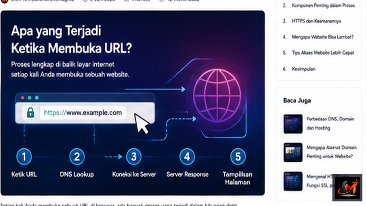Apa yang Terjadi Ketika Membuka URL? Proses dari Browser hingga Halaman Tampil