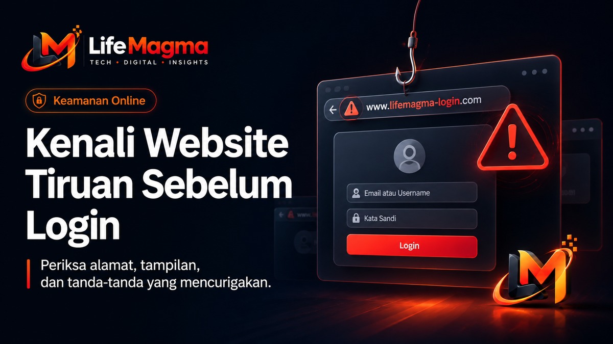 Cara Mengenali Website Tiruan Sebelum Login