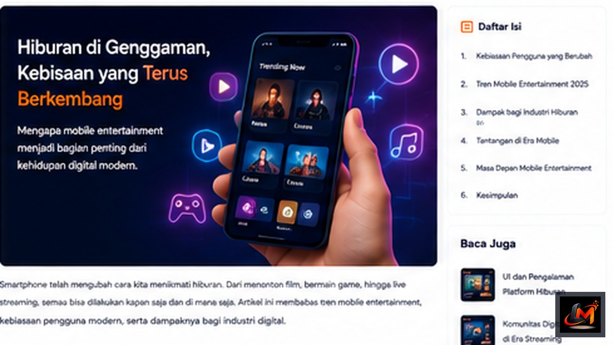 Mobile Entertainment dan Kebiasaan Pengguna: Mengapa Hiburan Semakin Berpindah ke Smartphone