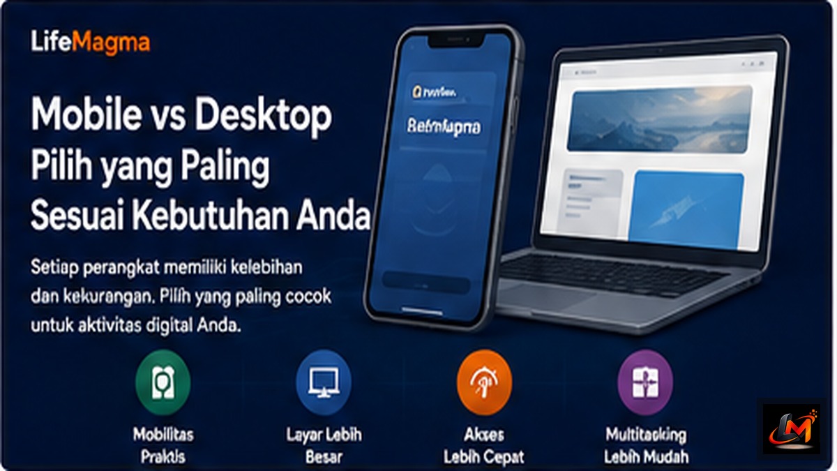 Mobile vs Desktop untuk Platform Digital: Mana yang Lebih Cocok?