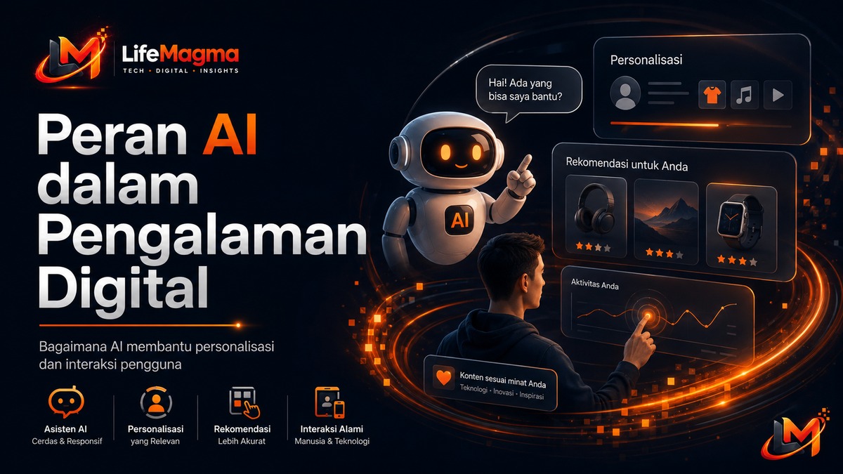 Peran AI dalam Pengalaman Digital: Personalisasi, Rekomendasi, dan Interaksi